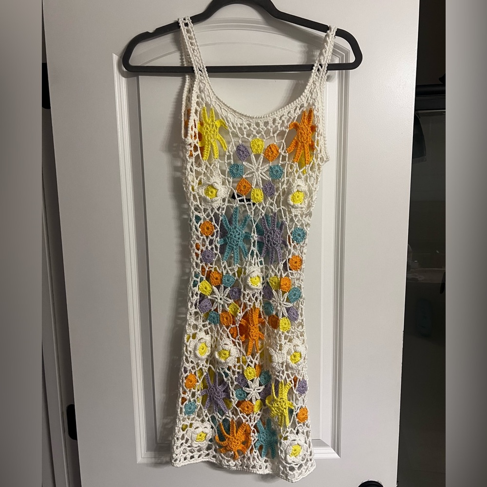 Colorful beach coverup
